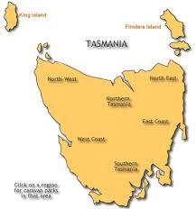 Map of Tassie